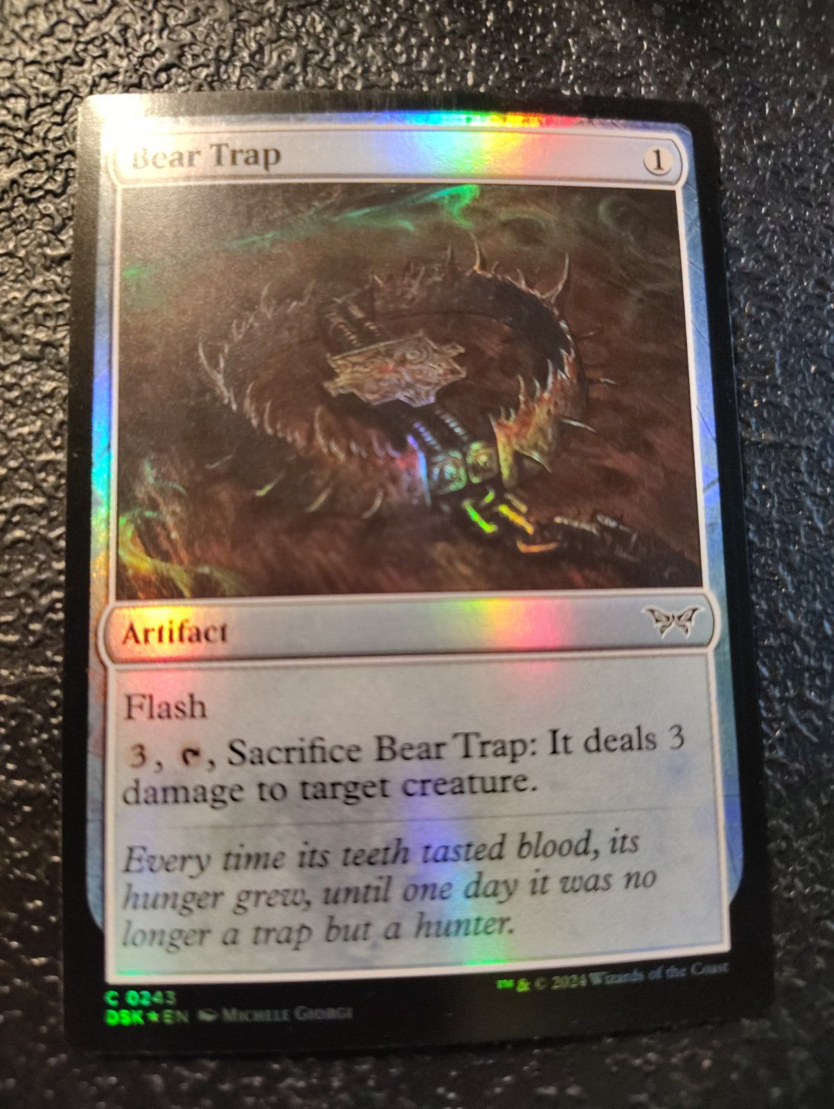 MTG - Bear Trap - Commander: Final Fantasy - Foil - C - 243 - NM
