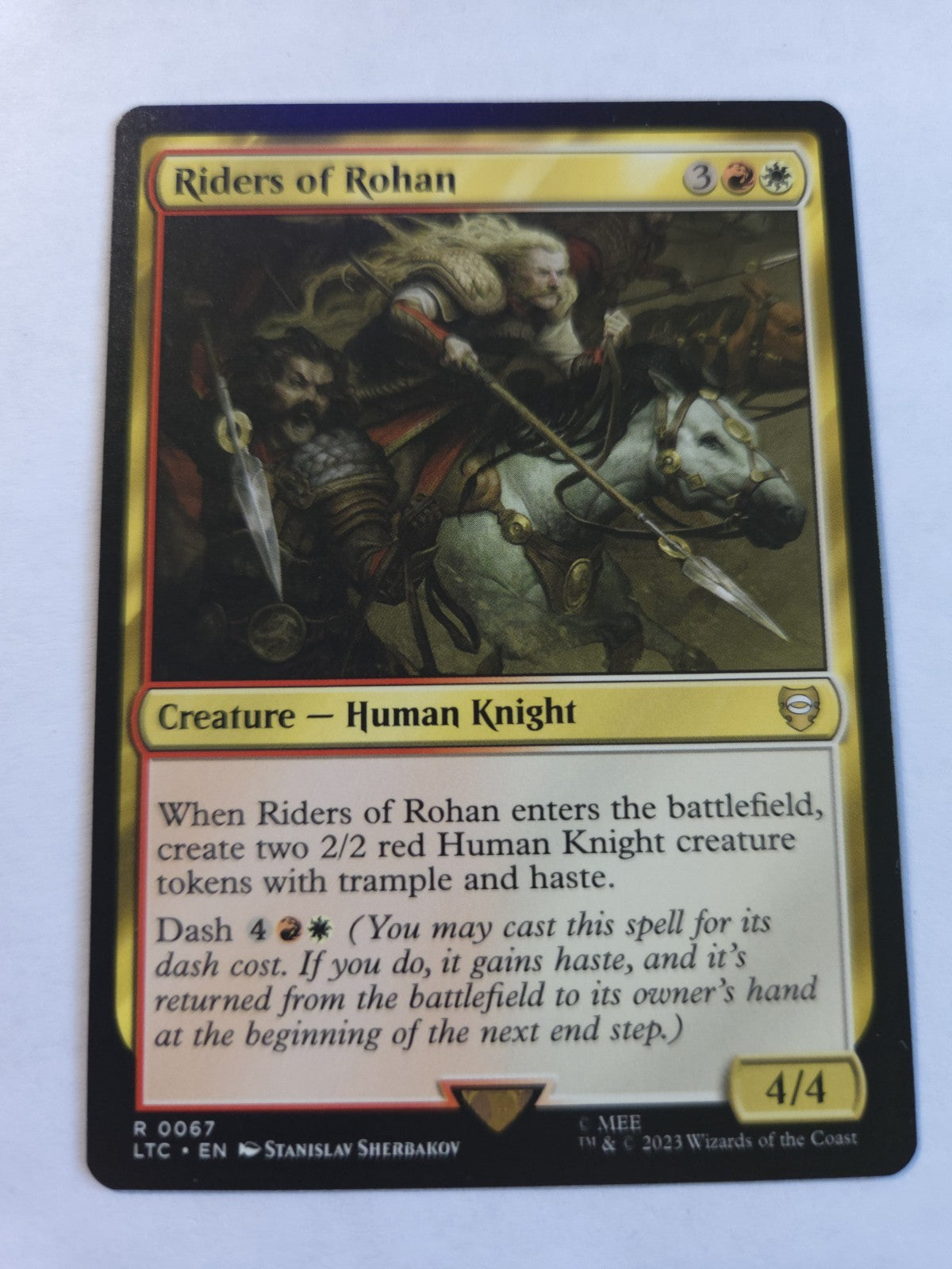 Riders of Rohan Commander: the Lord of the Rings: Tales of Middle-Earth Regular