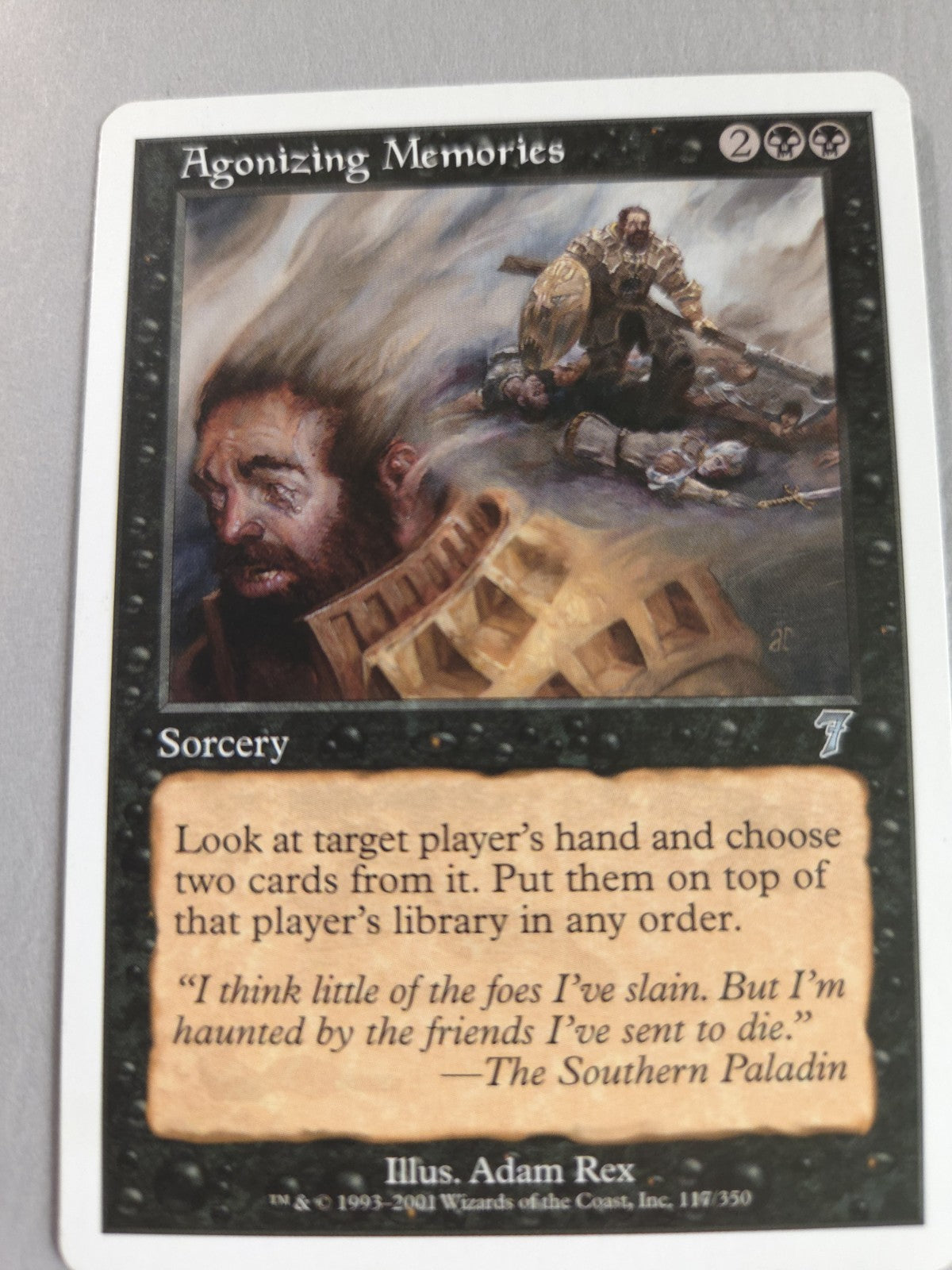 MTG - Agonizing Memories - 7th Edition - Regular - U - 117 - NM