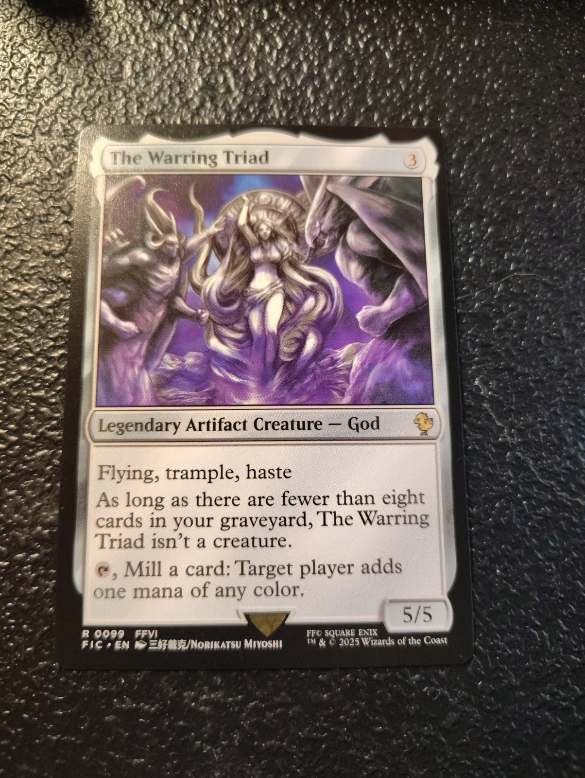 MTG - The Warring Triad - Commander: Final Fantasy - Regular - 99 - R - NM