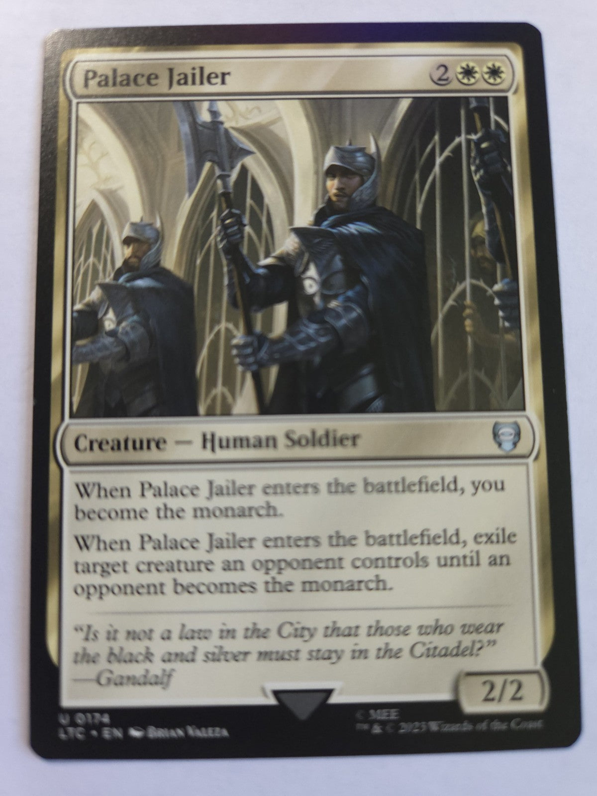 Palace Jailer Commander: the Lord of the Rings: Tales of Middle-Earth Regular