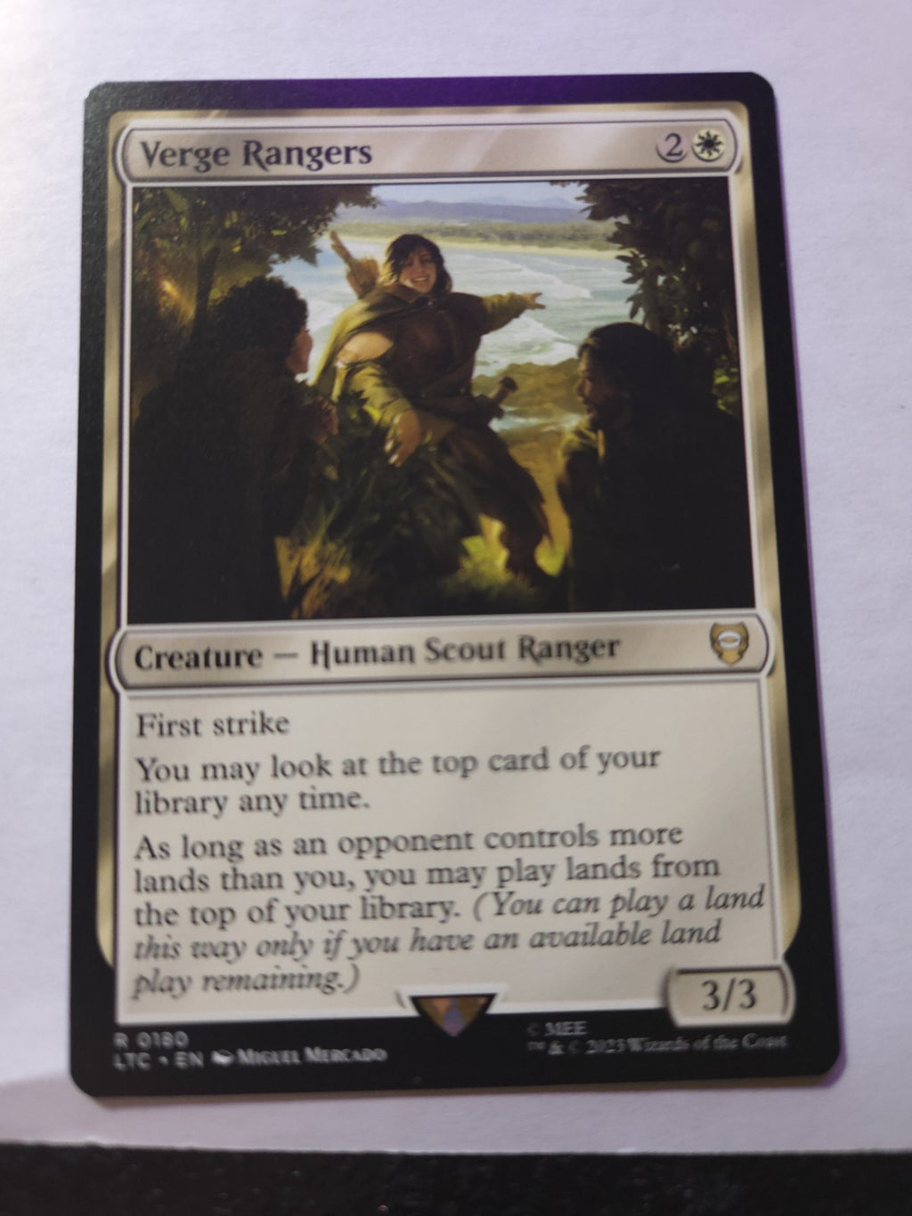 Verge Rangers Commander: the Lord of the Rings: Tales of Middle-Earth Regular