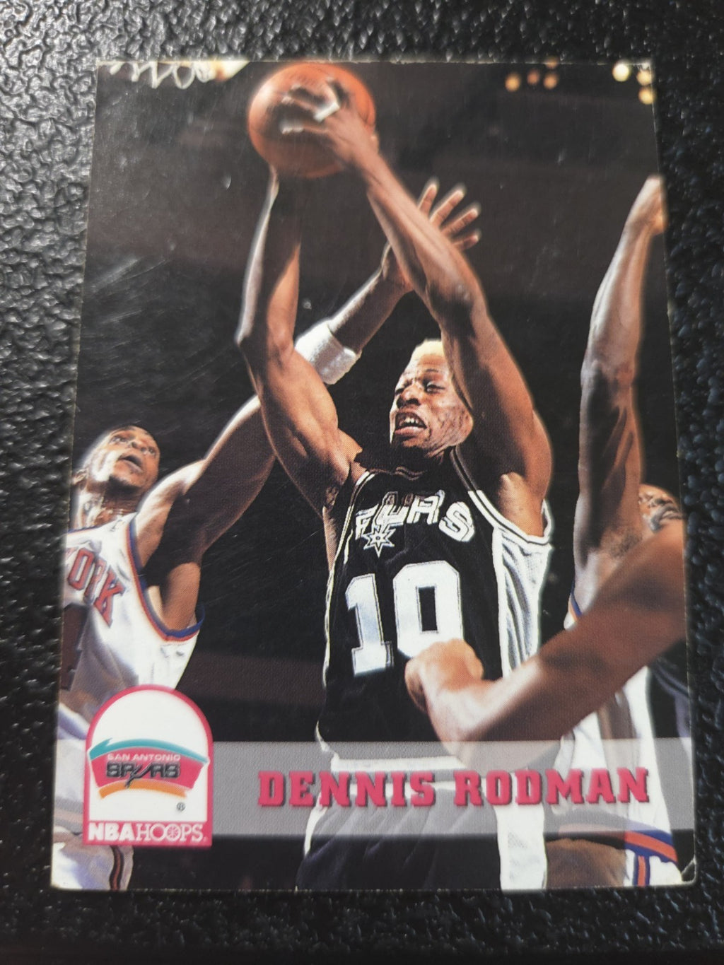 NBA - Dennis Rodman - 1993-94 NBA Hoops -  #405 - San Antonio Spurs - EX