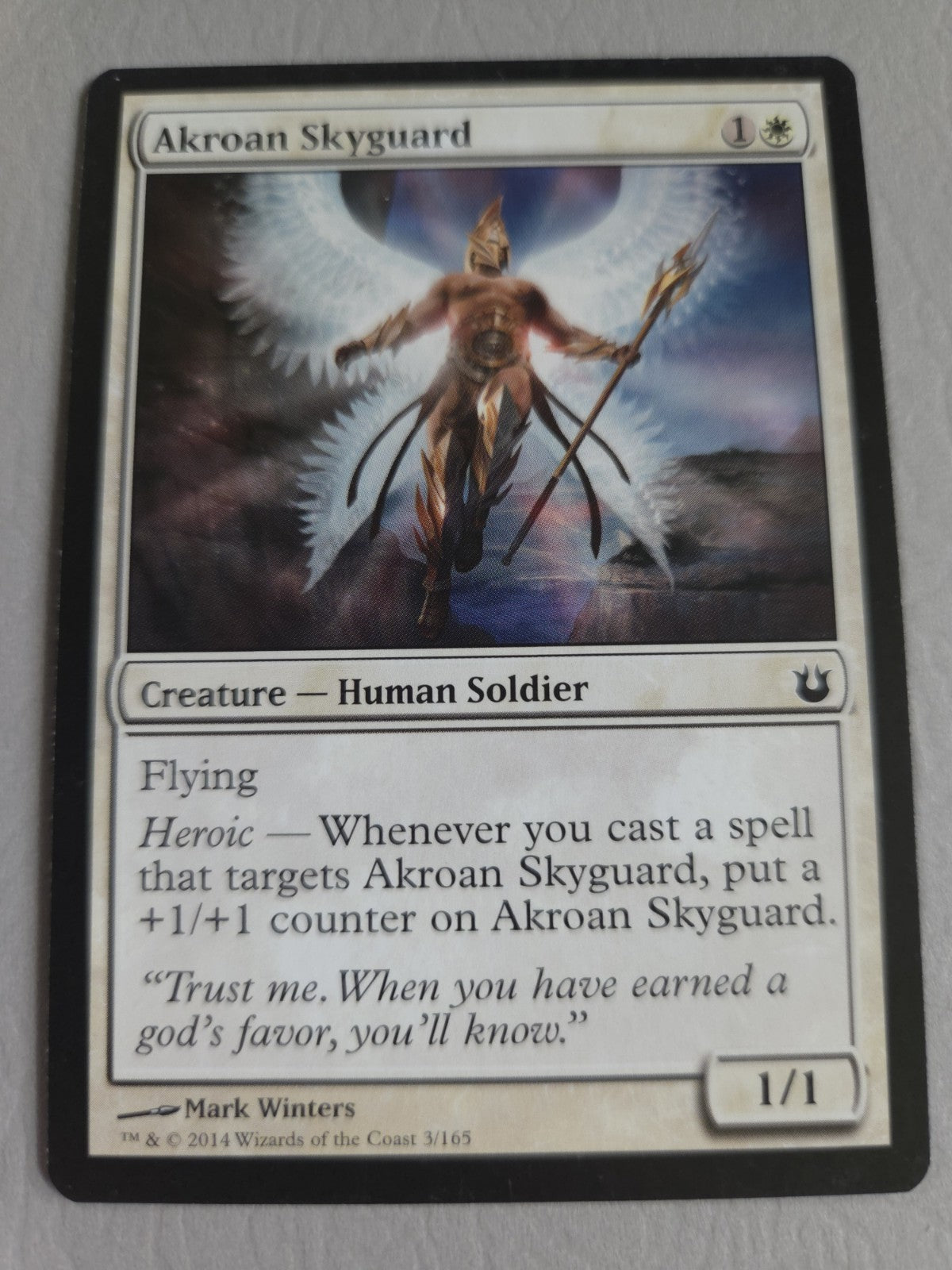 MTG - Akroan Skyguard - Born of the Gods - Regular - C - 3 - NM