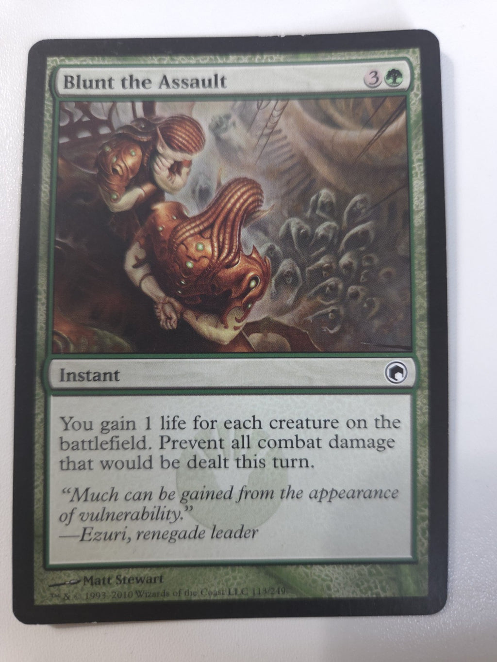 MTG - Blunt the Assault - Scars of Mirrodin - Regular - C - 113 - NM