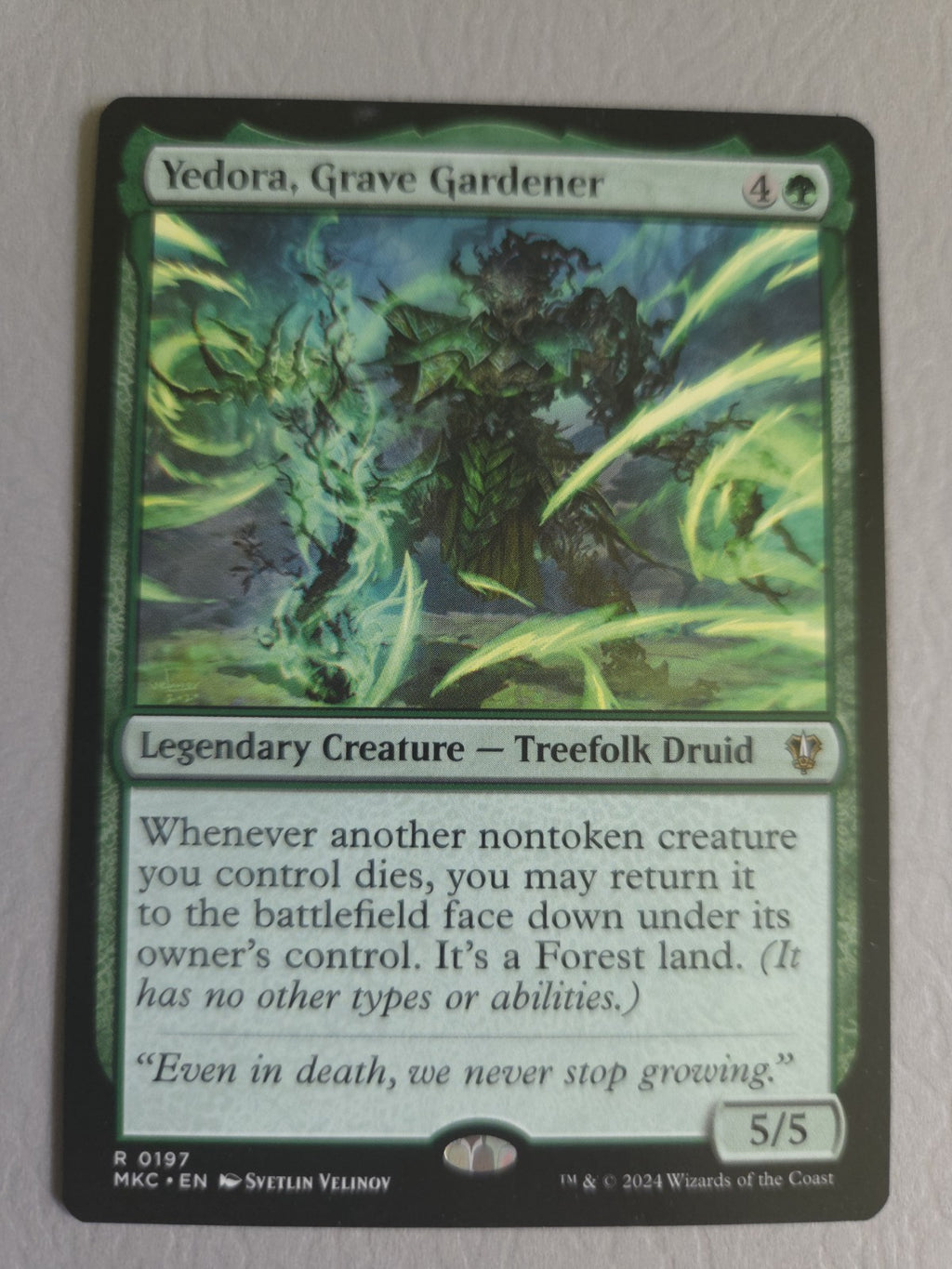 MTG - Yedora, Grave Gardener - Commander: Murders at Karlov Manor - Regular - R 