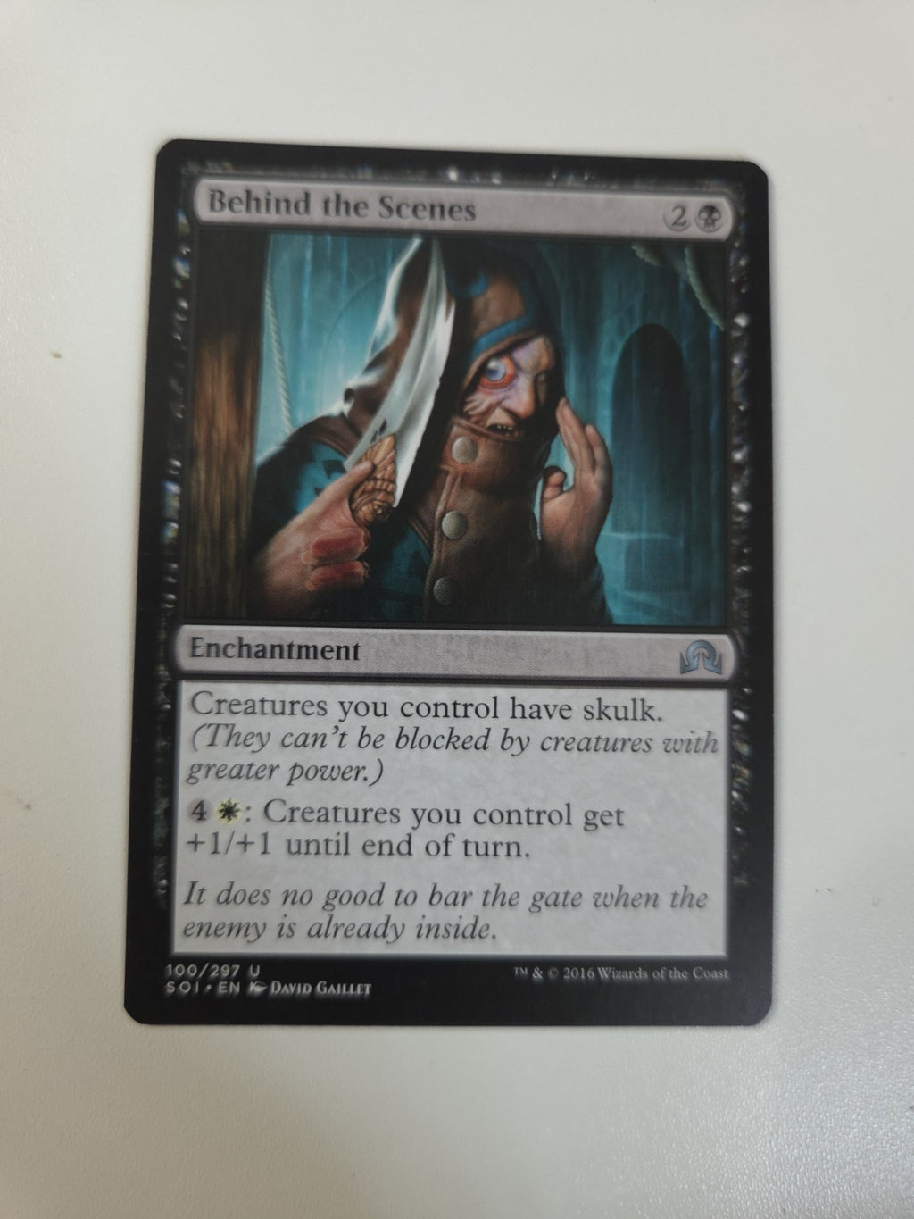 MTG - Behind the Scenes - Shadows over Innistrad - Regular - 100 - NM