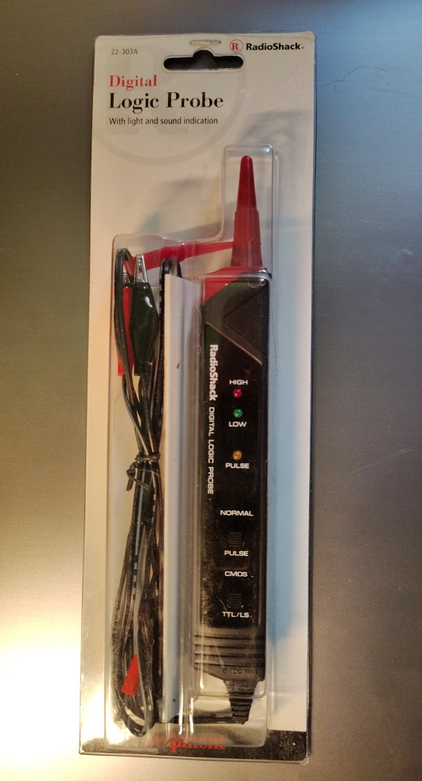 Radio Shack Digital Logic Probe Model No. 22-303A - Unopened - New Old Stock