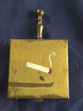 Vintage 1950s Pocket Ashtray With Handle (Cigarette Butler)