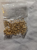 Gold Tone Jump Rings .5 Cm
