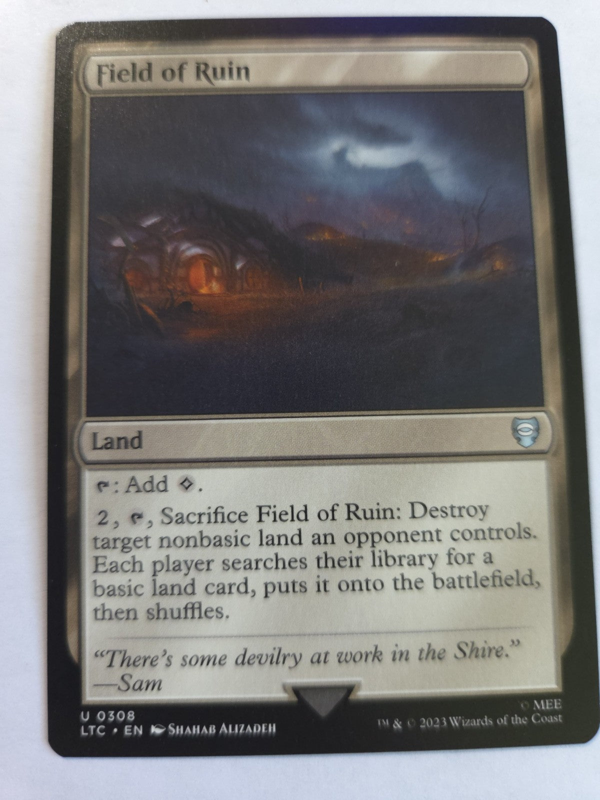 Field of Ruin Commander: the Lord of the Rings: Tales of Middle-Earth Regular