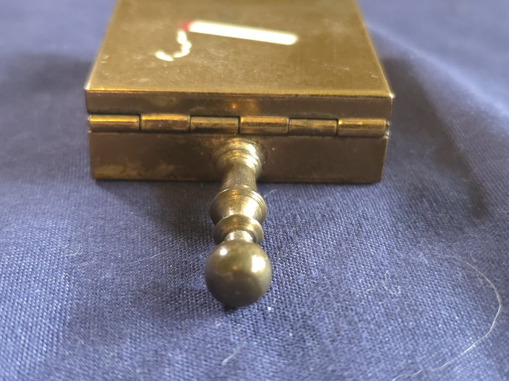 Vintage 1950s Pocket Ashtray With Handle (Cigarette Butler)