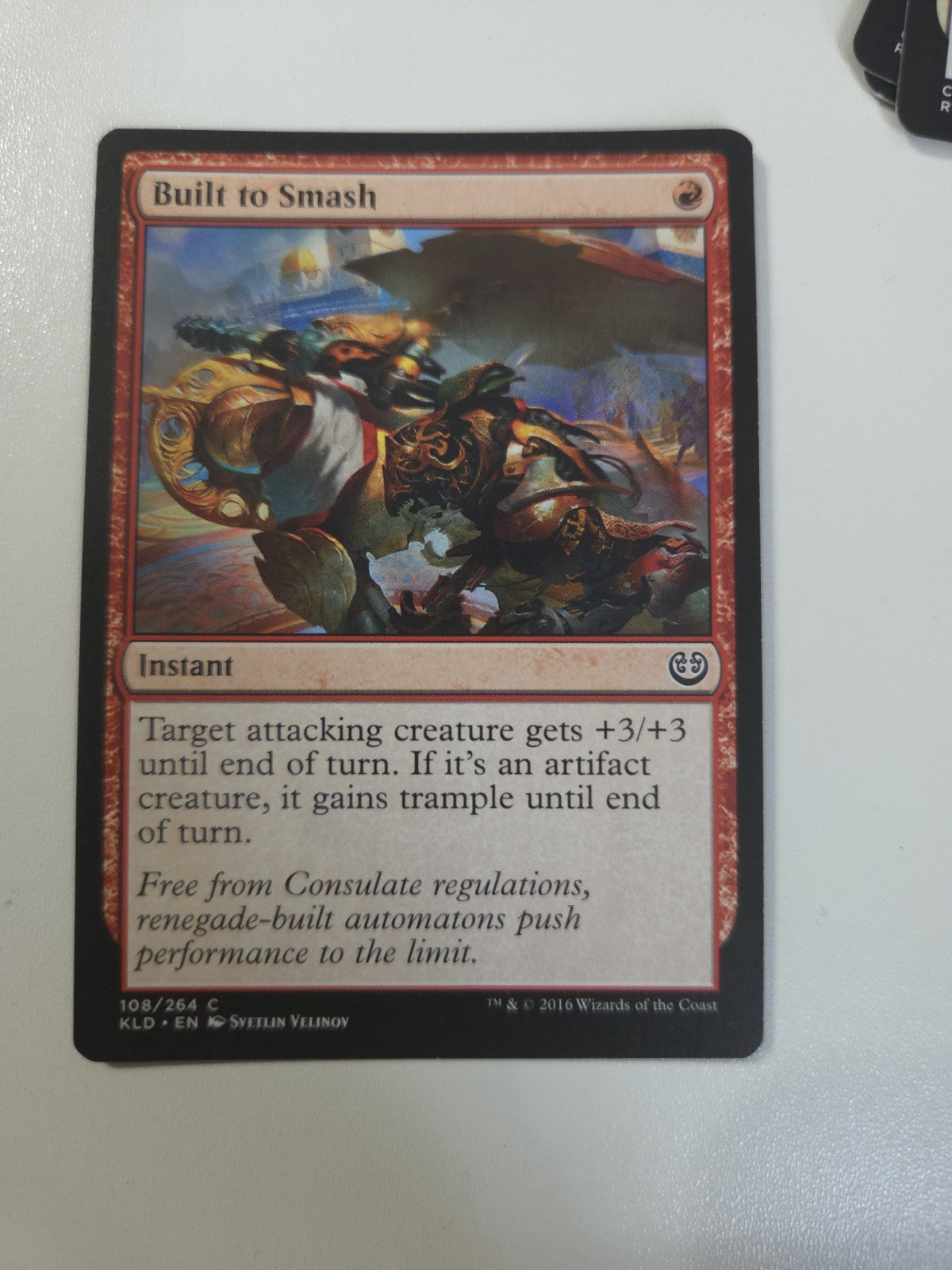 MTG - Built to Smash - Kaladesh - Regular - C - 108 - NM