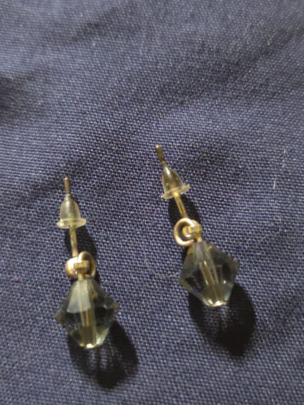 Vintage Estate Jewelry Dangle Teardrop Earrings