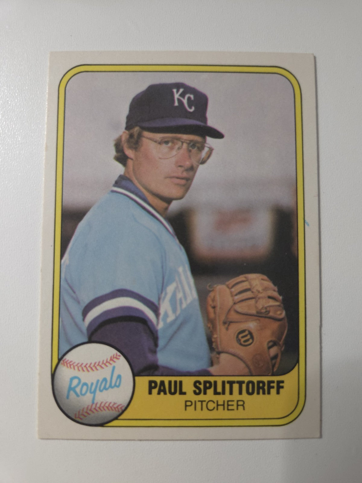 MLB - 1981 Fleer - Paul Splittorff - #30 - Kansas City Royals - NM