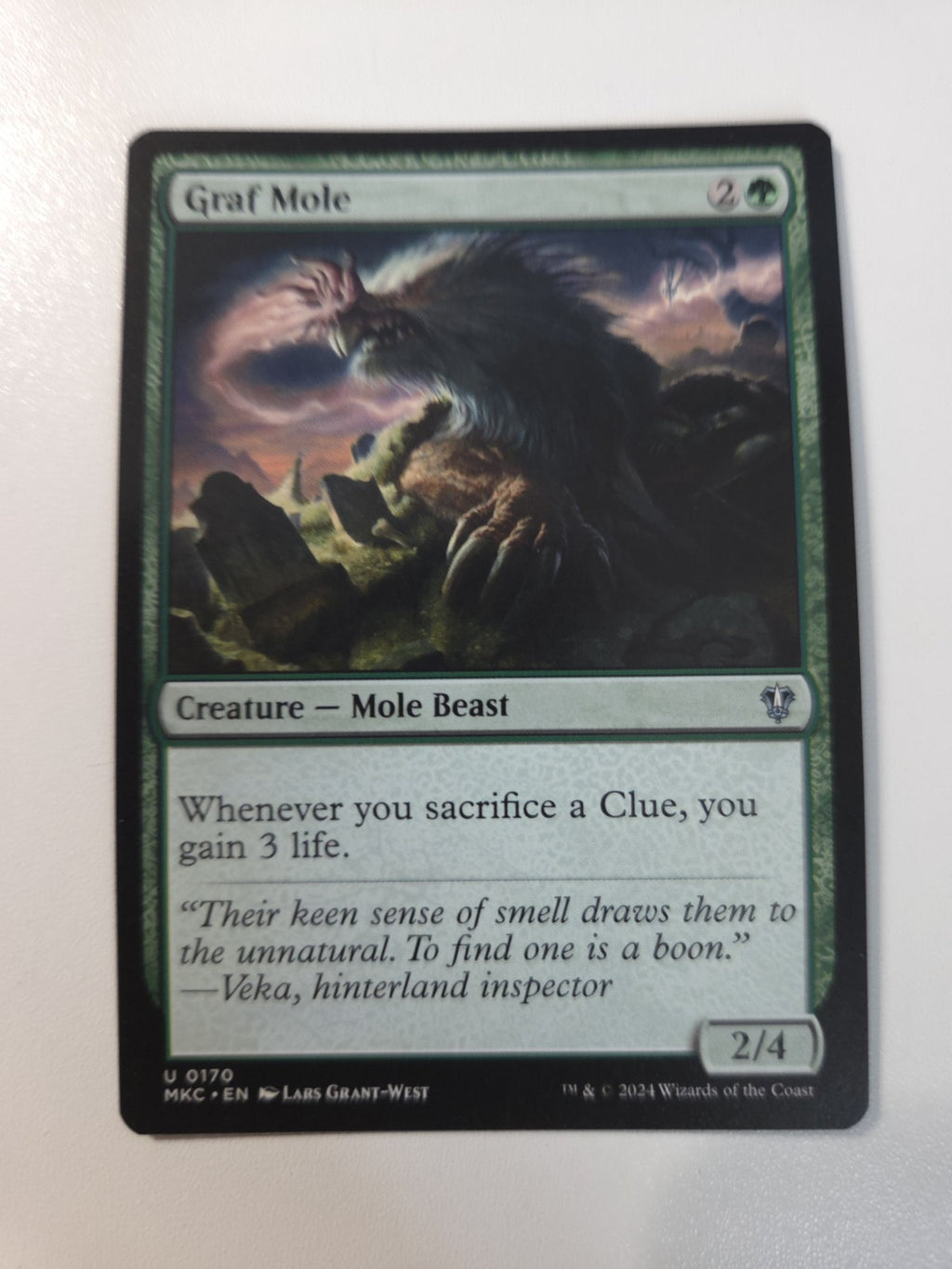 MRG - Graf Mole - Commander: Murders at Karlov Manor - Regular - U - 170 - NM