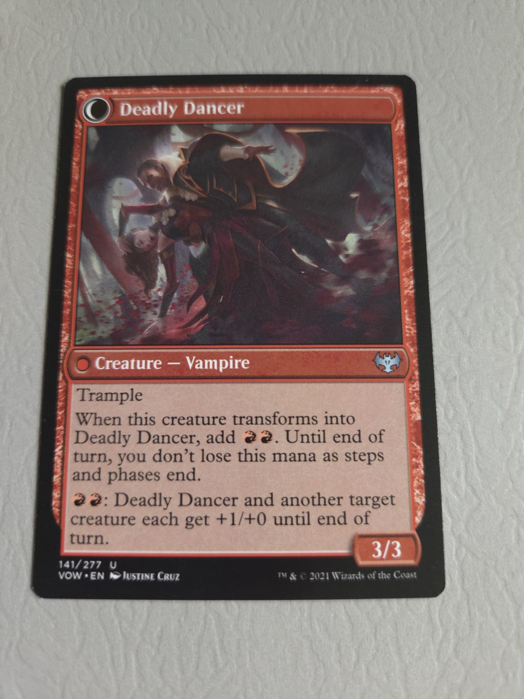 MTG - Alluring Suitor / Deadly Dancer - Innistrad: Crimson Vow - Regular - U