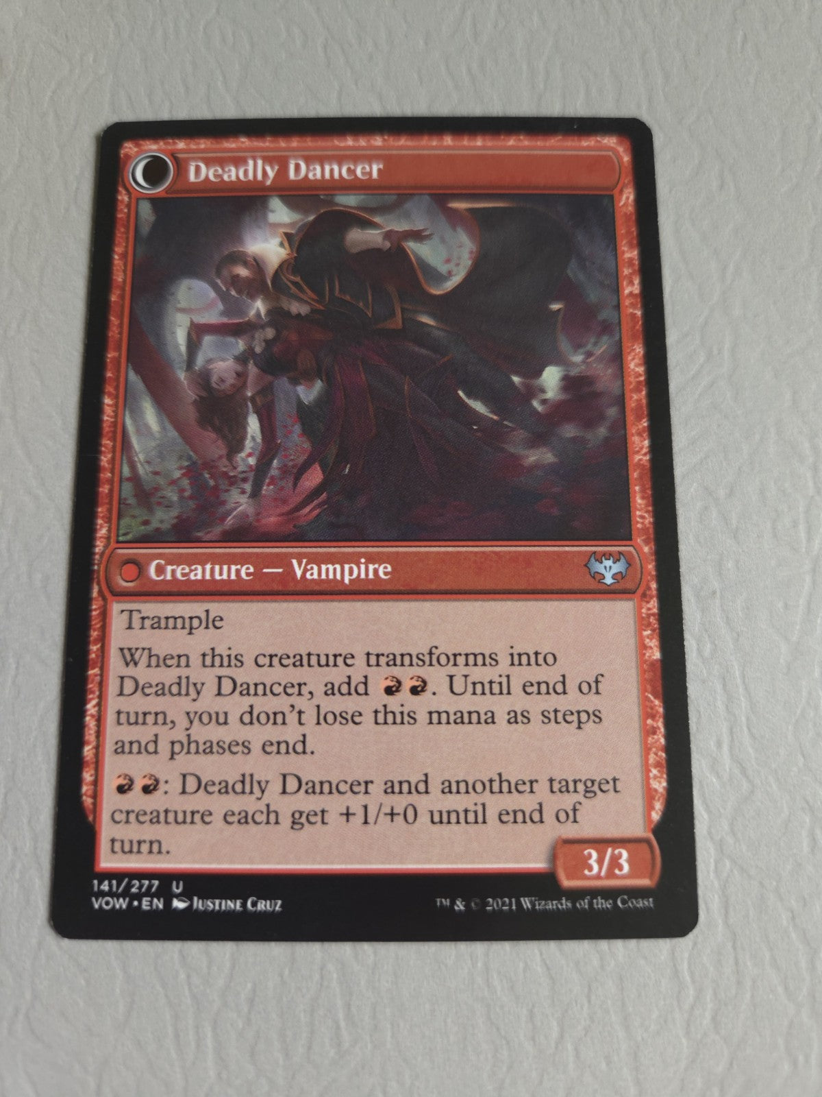 MTG - Alluring Suitor / Deadly Dancer - Innistrad: Crimson Vow - Regular - U