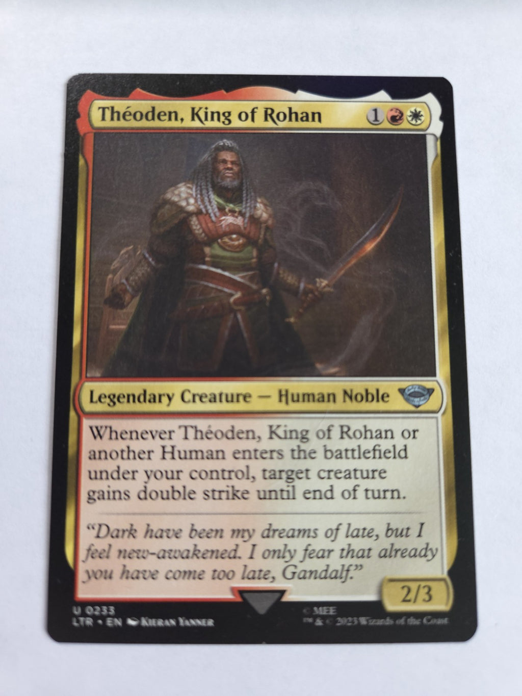 Theoden, King of Rohan Universes Beyond: the Lord of the Rings: Tales of...