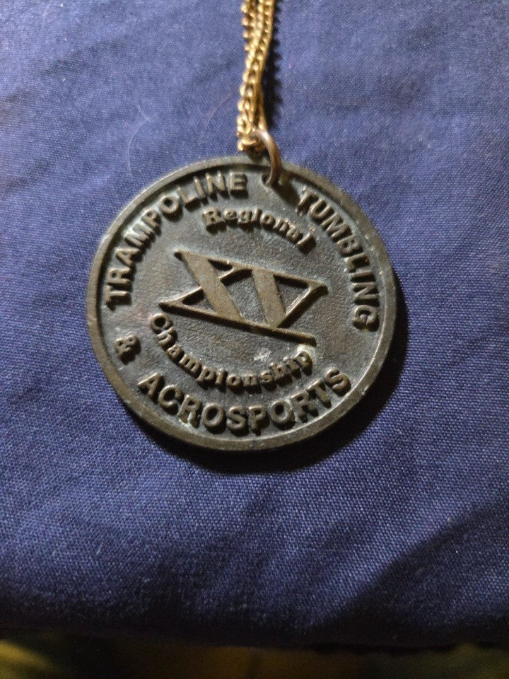 Us Acrogymnastics Federation Regional Championship XV Medal With Chain