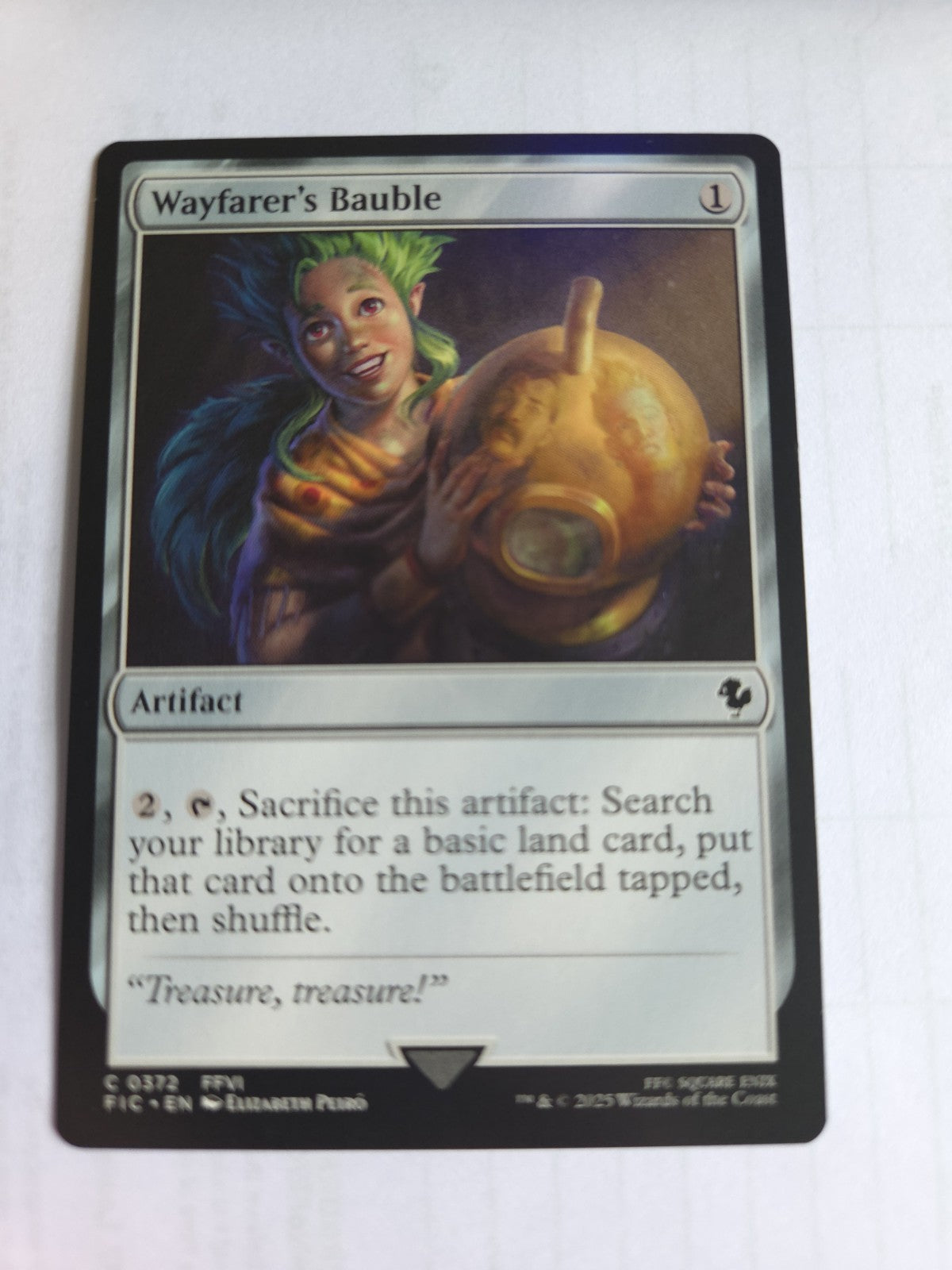 MTG - Wayfarer's Bauble - Commander: Final Fantasy - Regular - C - 0372