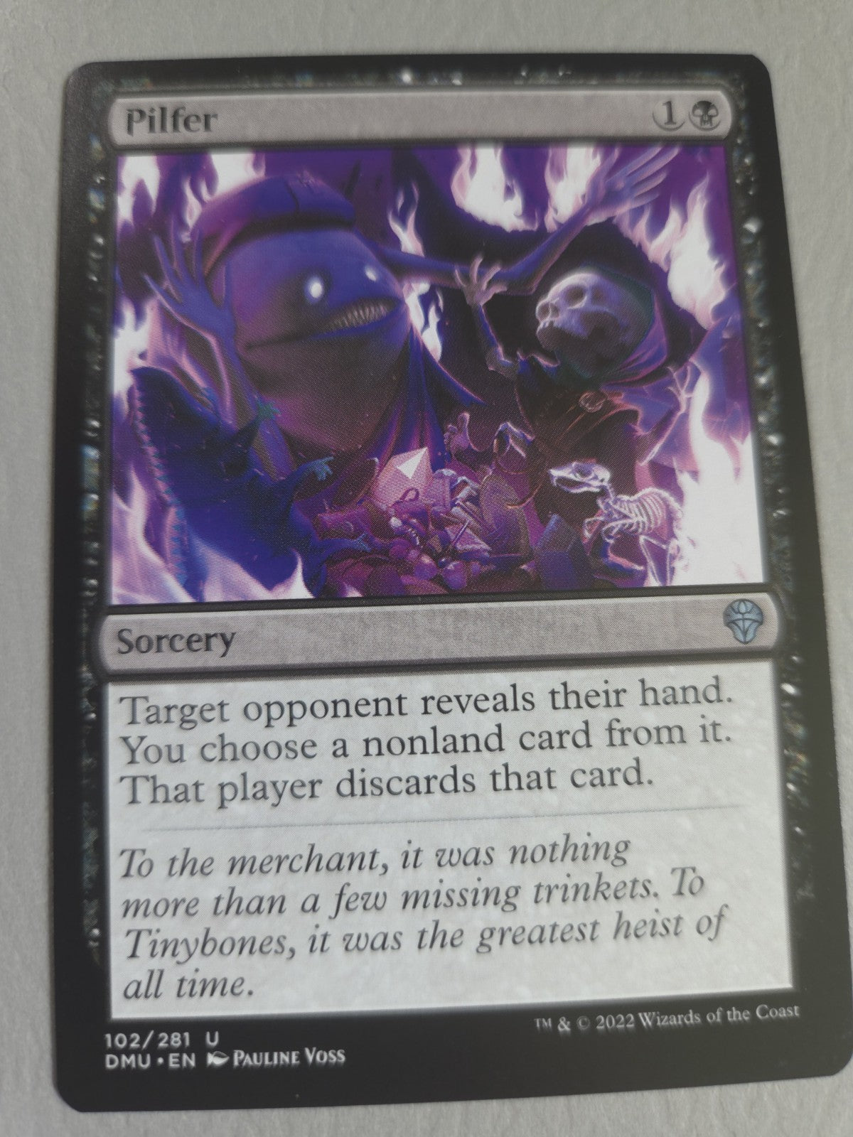 MTG - Pilfer - Dominaria United - Regular - U - 102 - NM