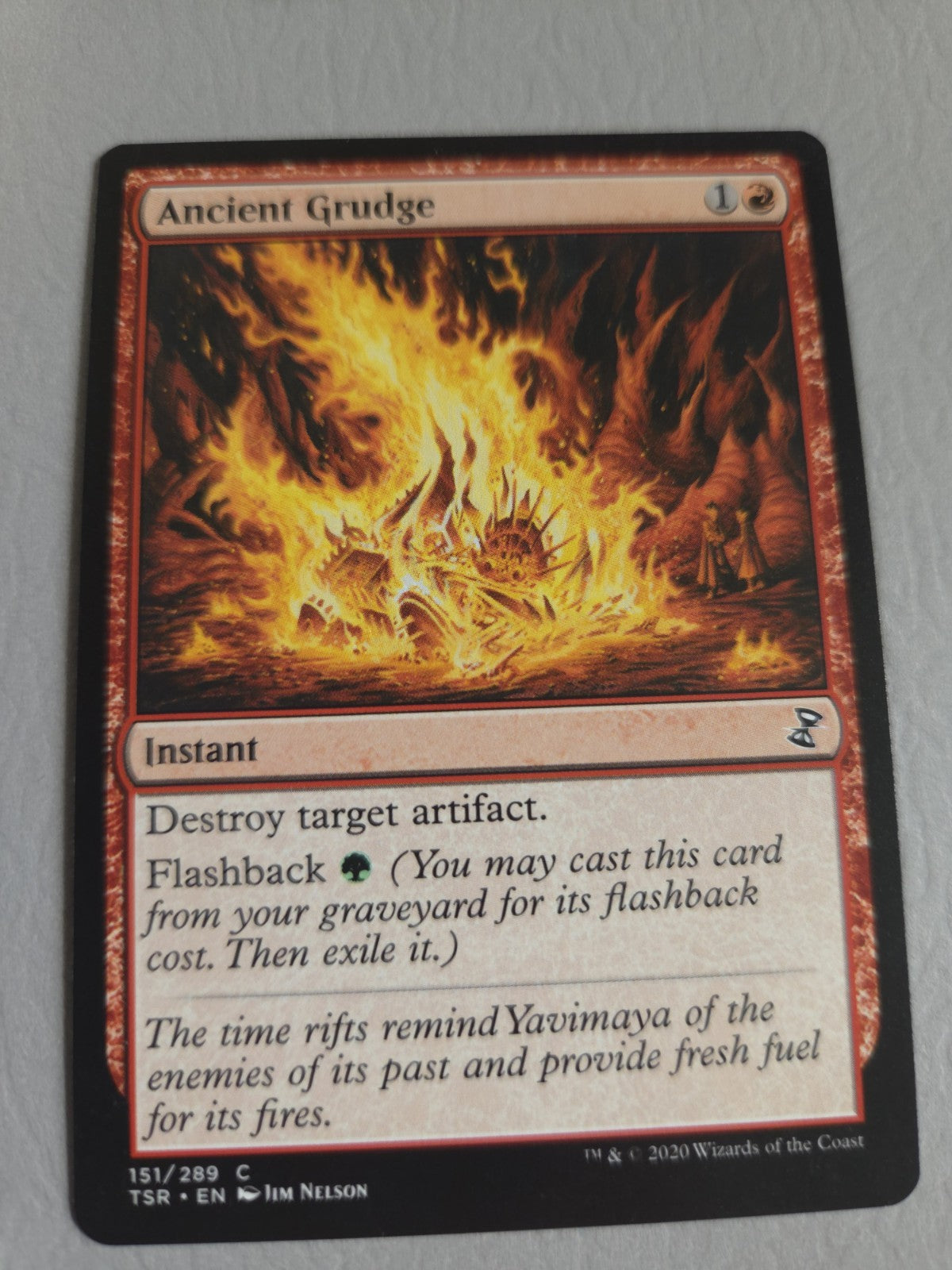 MTG - Ancient Grudge - Time Spiral Remastered - Regular - C - 151 - NM
