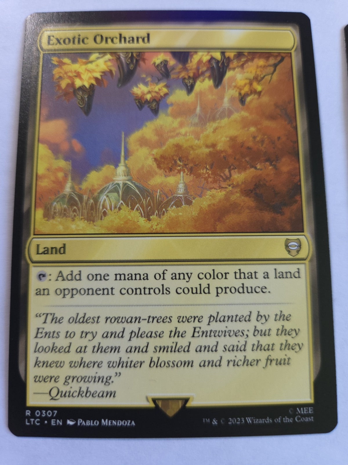 Exotic Orchard Commander: the Lord of the Rings: Tales of Middle-Earth Regular