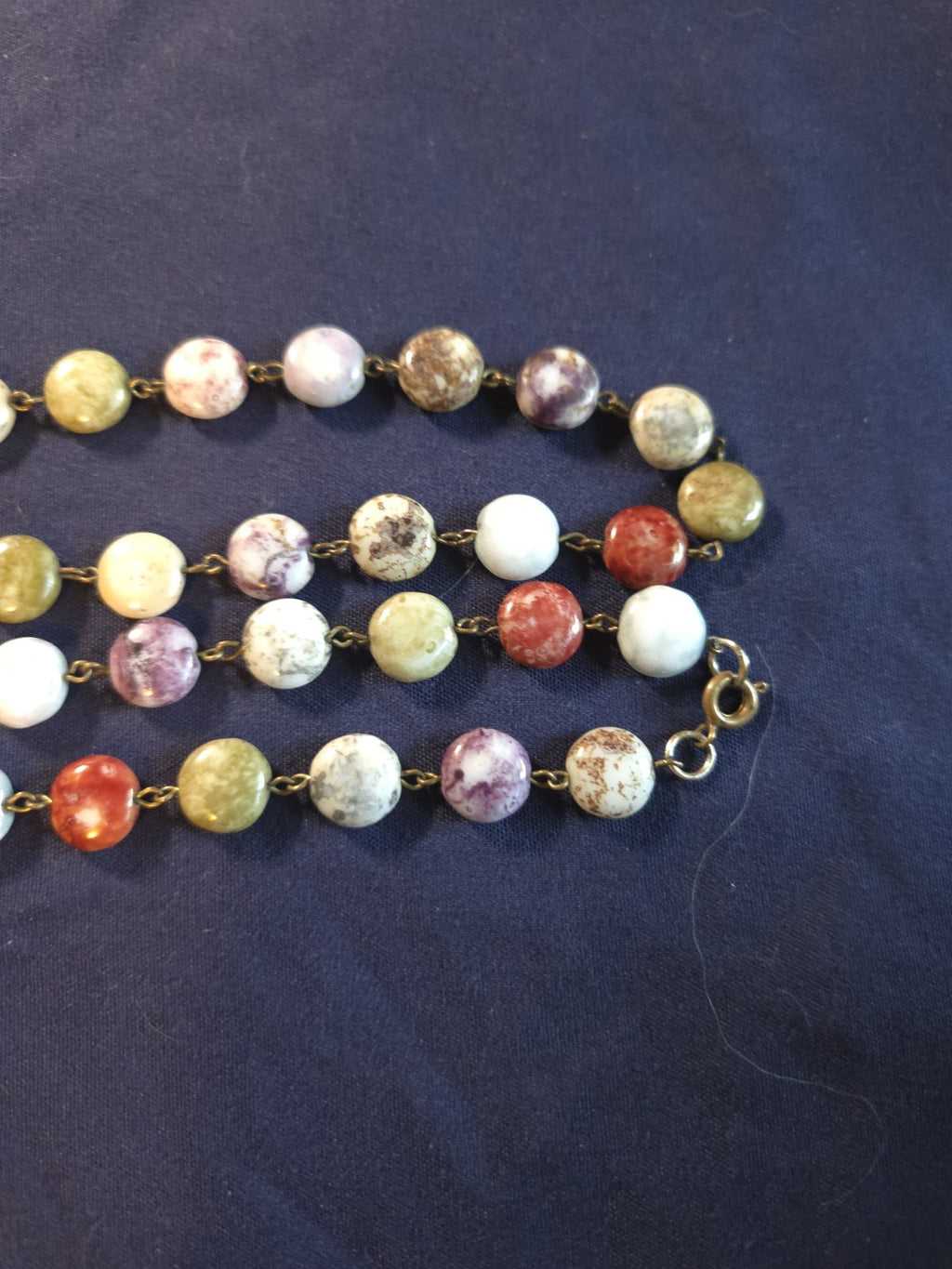 Vintage 36" Beaded Necklace