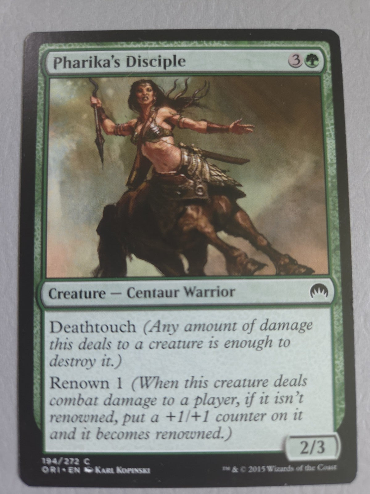 MTG - Pharika's Disciple - Magic Origins - C - 194 - NM