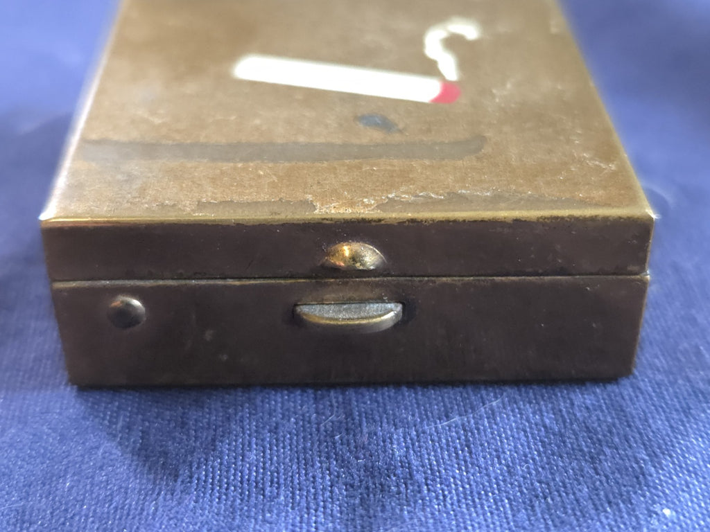 Vintage 1950s Pocket Ashtray With Handle (Cigarette Butler)