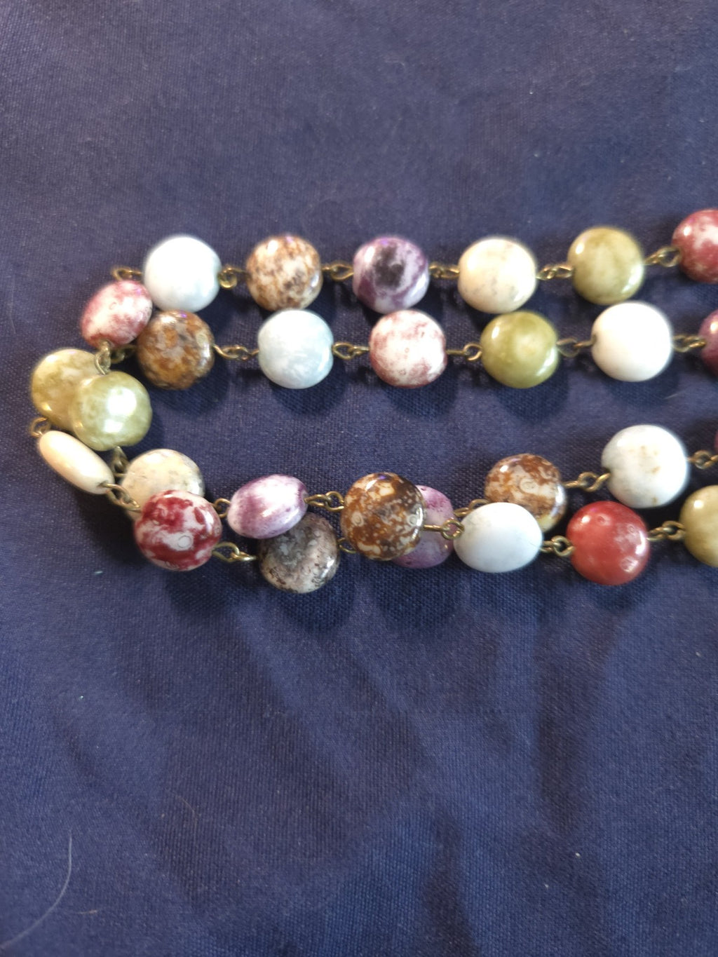 Vintage 36" Beaded Necklace