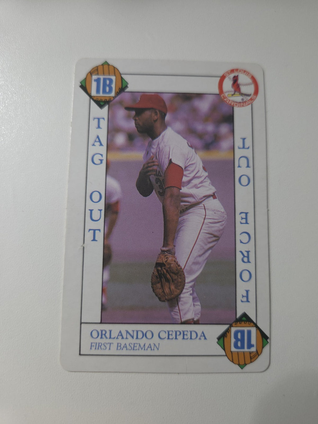 1990 MVP Baseball All-Star Card Game #NNO Orlando Cepeda