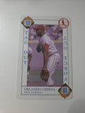 1990 MVP Baseball All-Star Card Game #NNO Orlando Cepeda