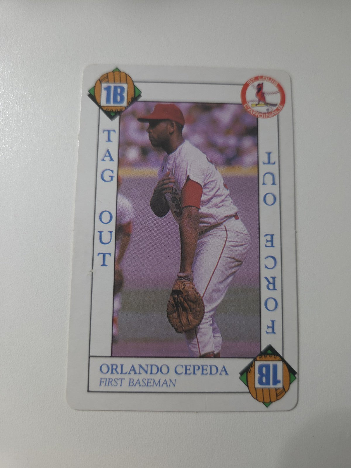 1990 MVP Baseball All-Star Card Game #NNO Orlando Cepeda