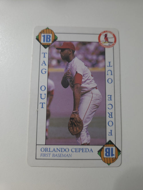 1990 MVP Baseball All-Star Card Game #NNO Orlando Cepeda