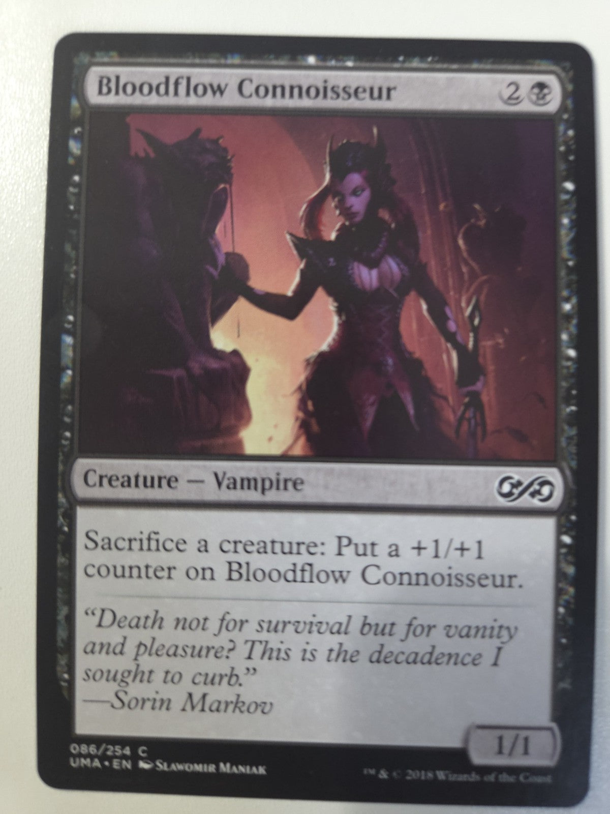 MTG - Bloodflow Connoisseur - Ultimate Masters - Regular - C - 86 - NM