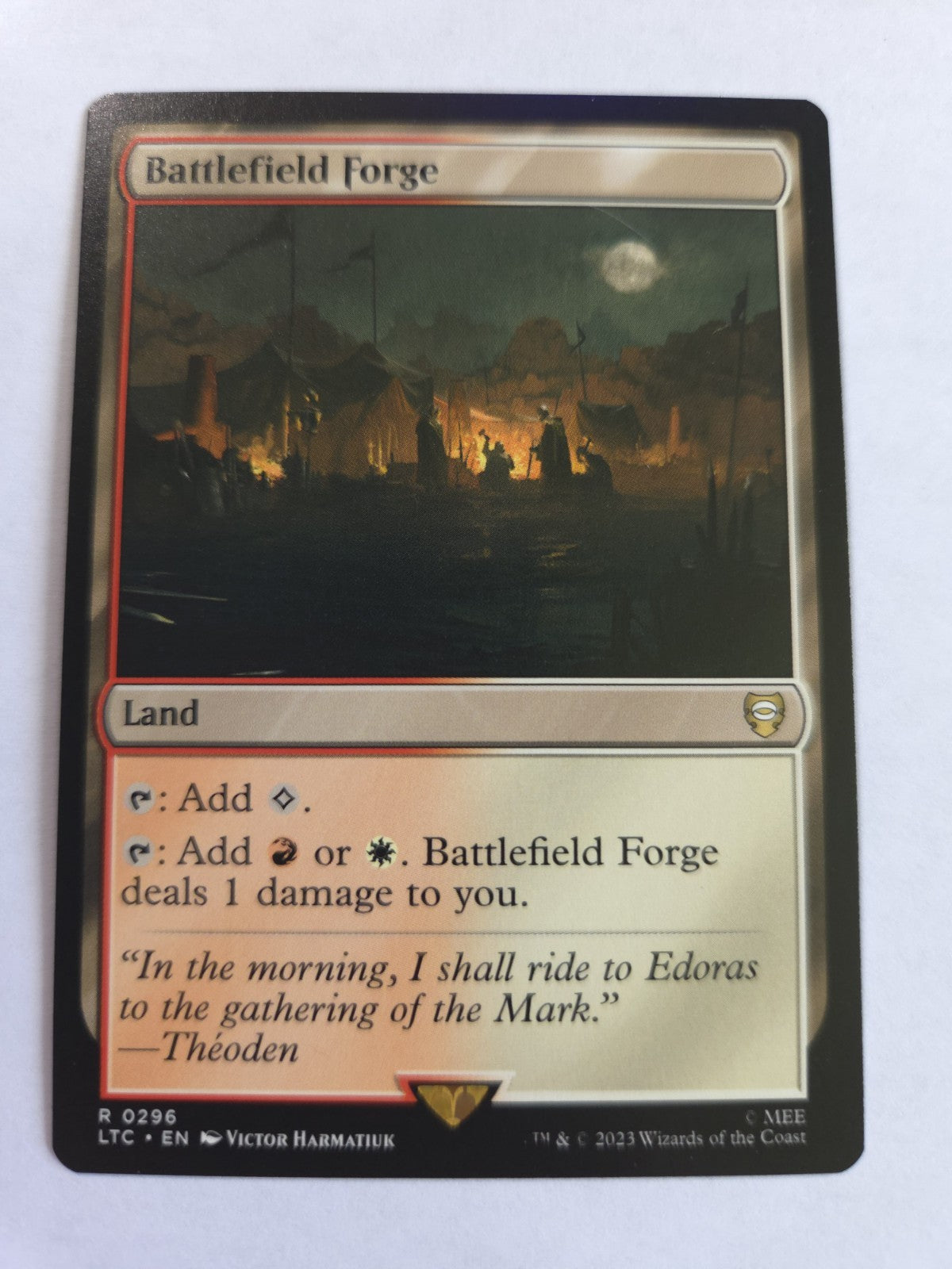 MTG Battlefield Forge Commander: the Lord of the Rings: Tales of Middle-Earth...