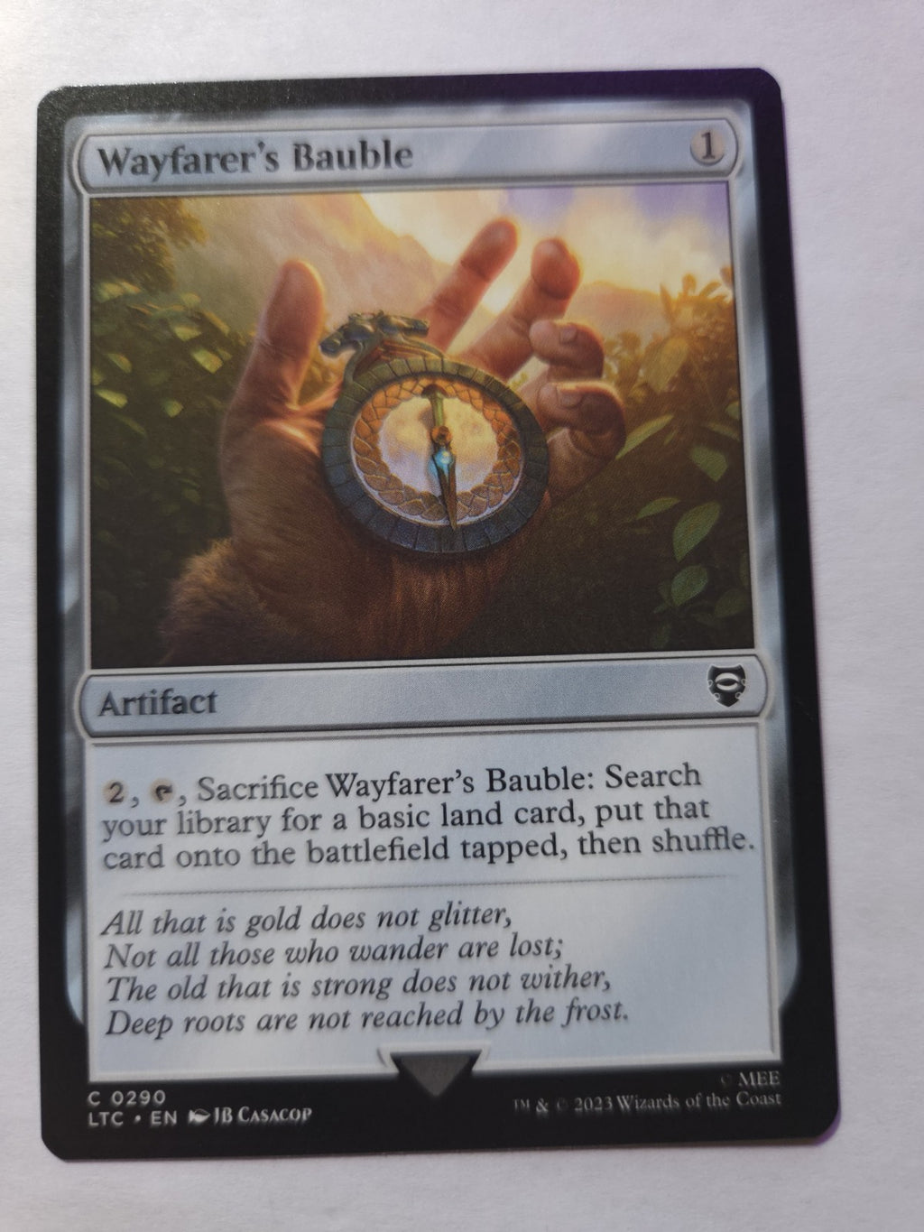 MTG - Wayfarer's Bauble Commander: the Lord of the Rings: Tales of Middle-Earth