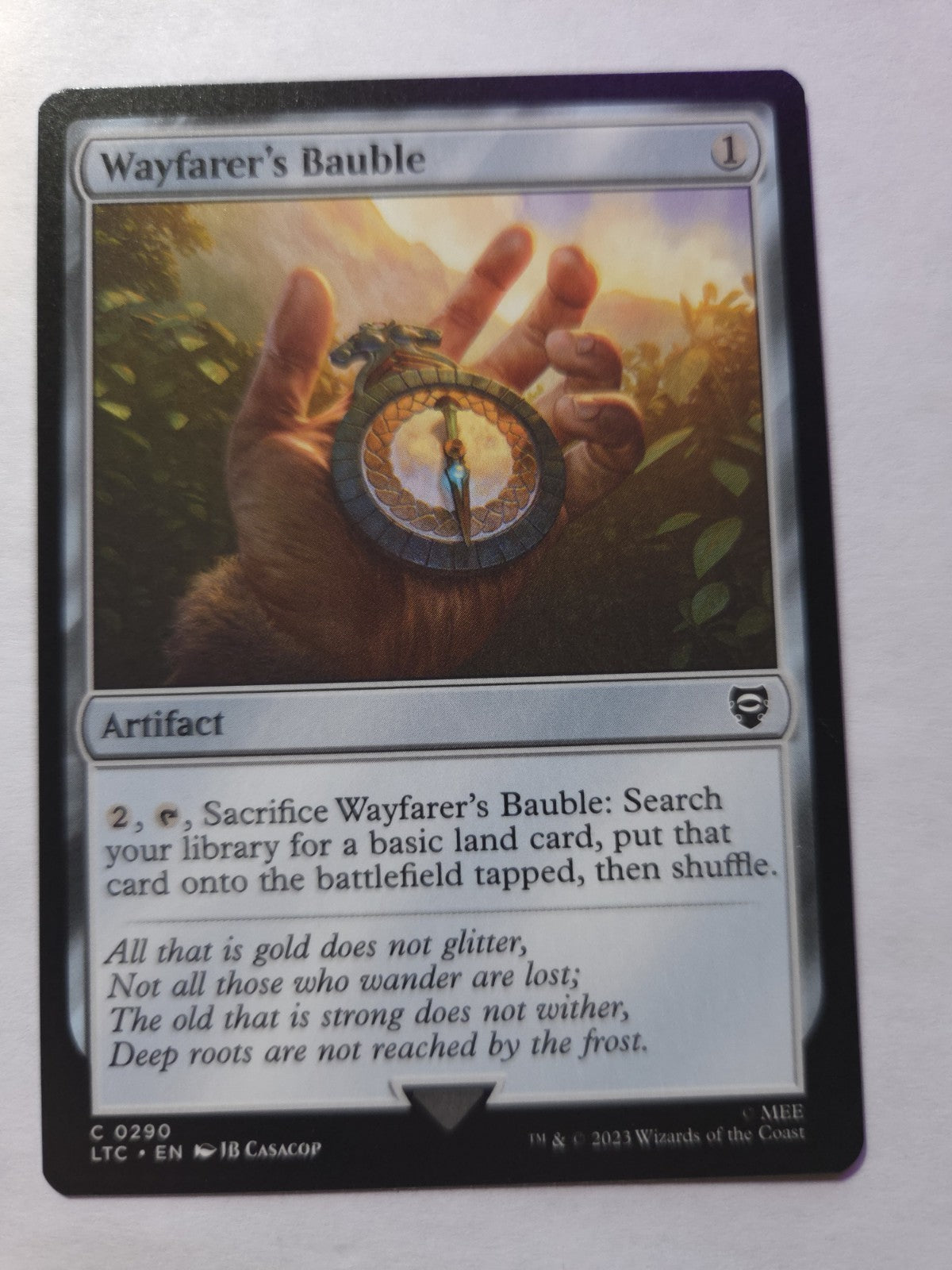MTG - Wayfarer's Bauble Commander: the Lord of the Rings: Tales of Middle-Earth