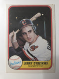 MLB - 1981 Fleer - Jerry Dybzinski - #399 - (RC) - Cleveland Indians - NM