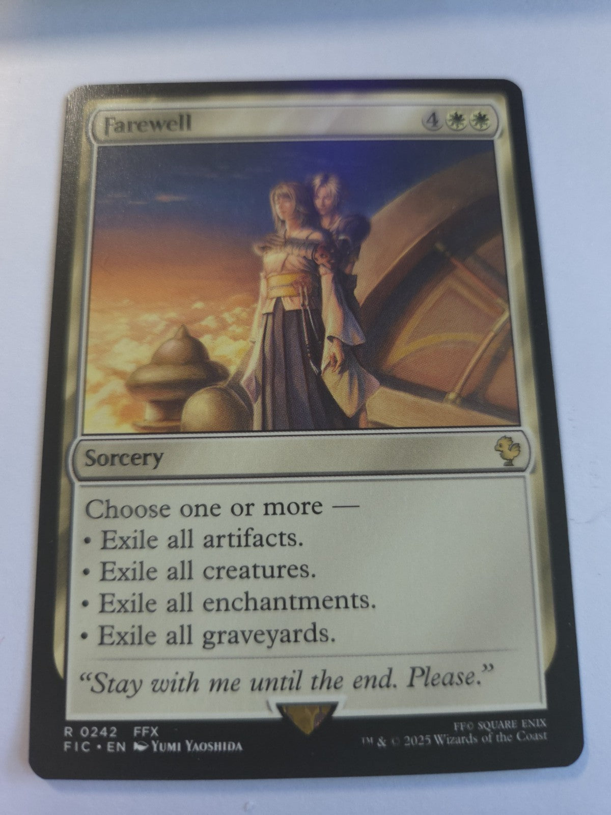 Magic The Gathering - Farewell - Commander: Final Fantasy - Regular - R - 242