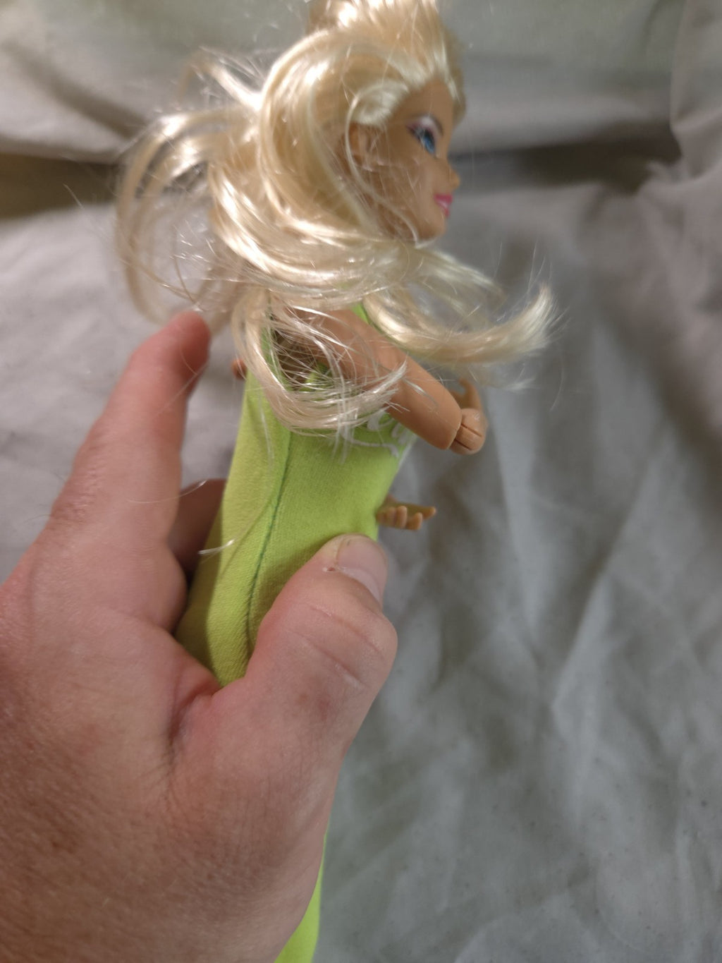 1990s Coca-Cola themed Barbie doll featuring a green bodysuit