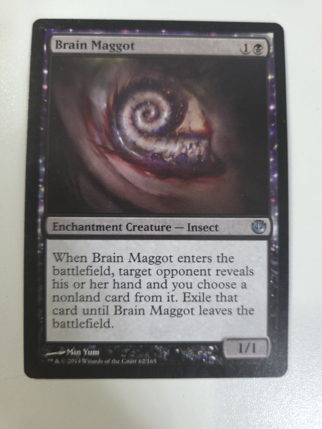MTG - Brain Maggot - Journey into Nyx - Regular - U - 62 - NM