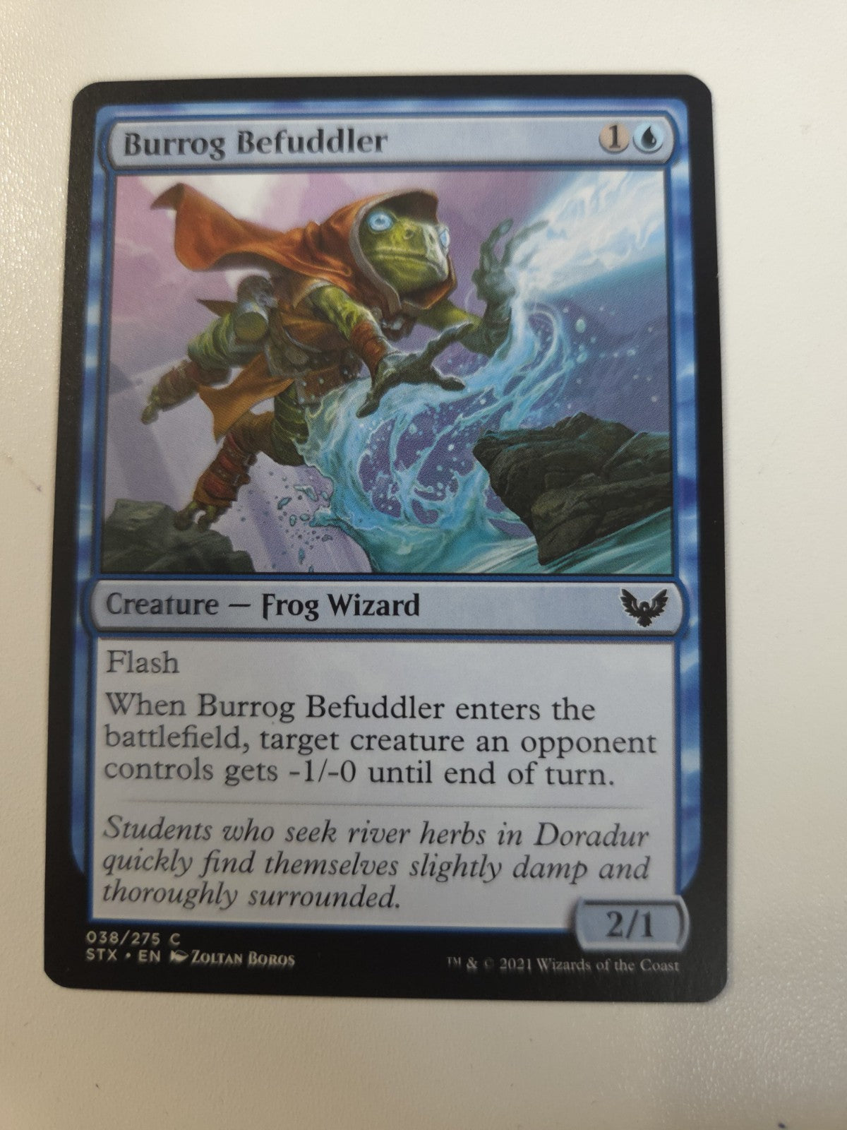 MTG - Burrog Befuddler - Strixhaven: School of Mages - Regular - C - 38 - NM