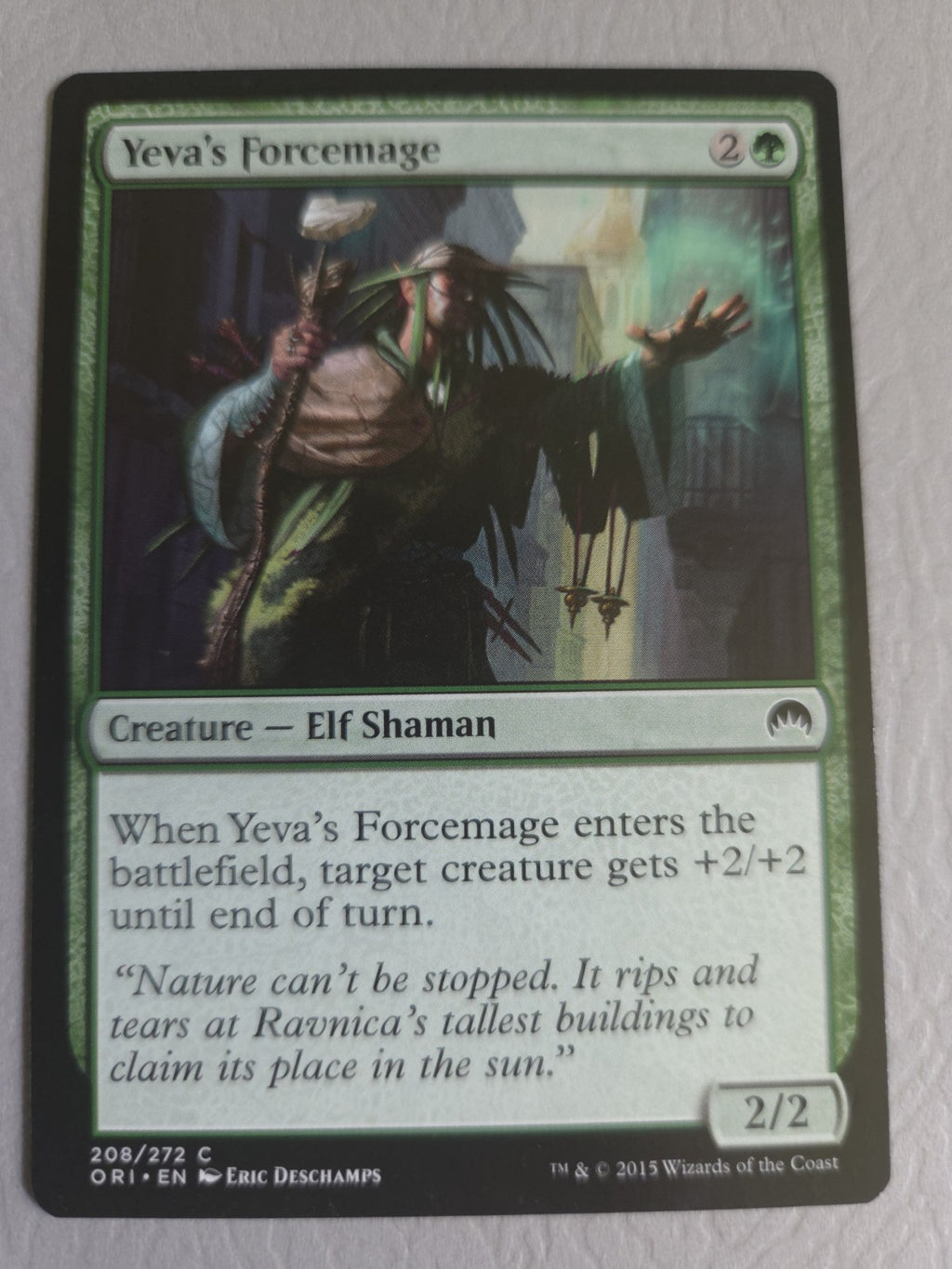 Mtg - Yeva's Forcemage - Magic Origins - Regular - C - 208 - NM