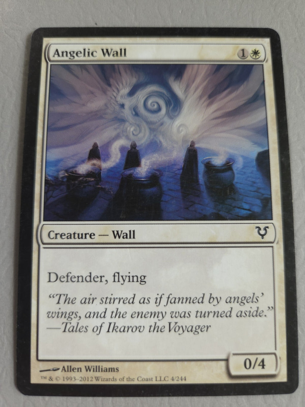 MTG - Angelic Wall - Avacyn Restored - Regular - C - 40 - NM