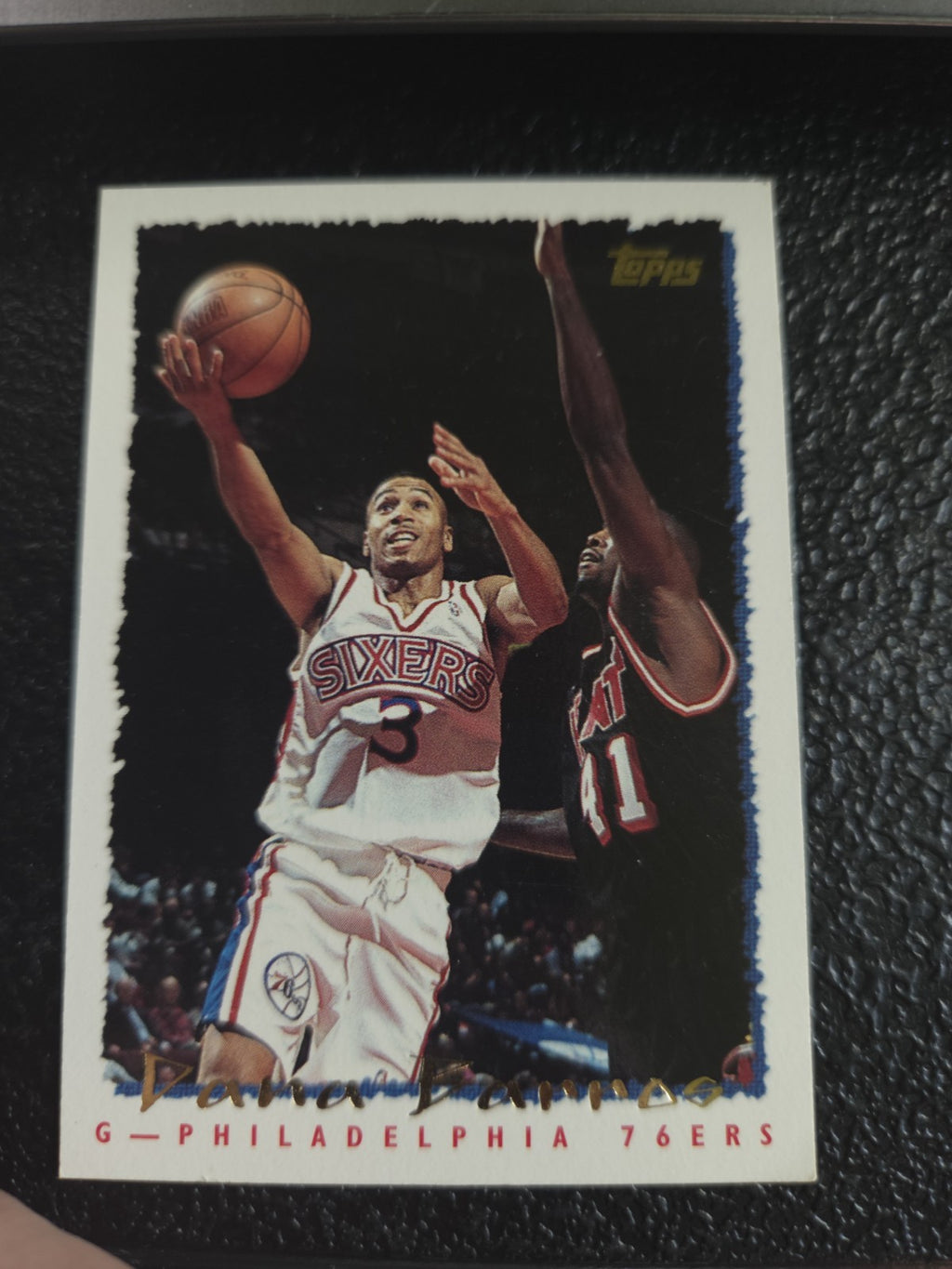 NBA - Dana Barros - 1994-95 Topps -  #263 - Philadelphia 76ers - NM