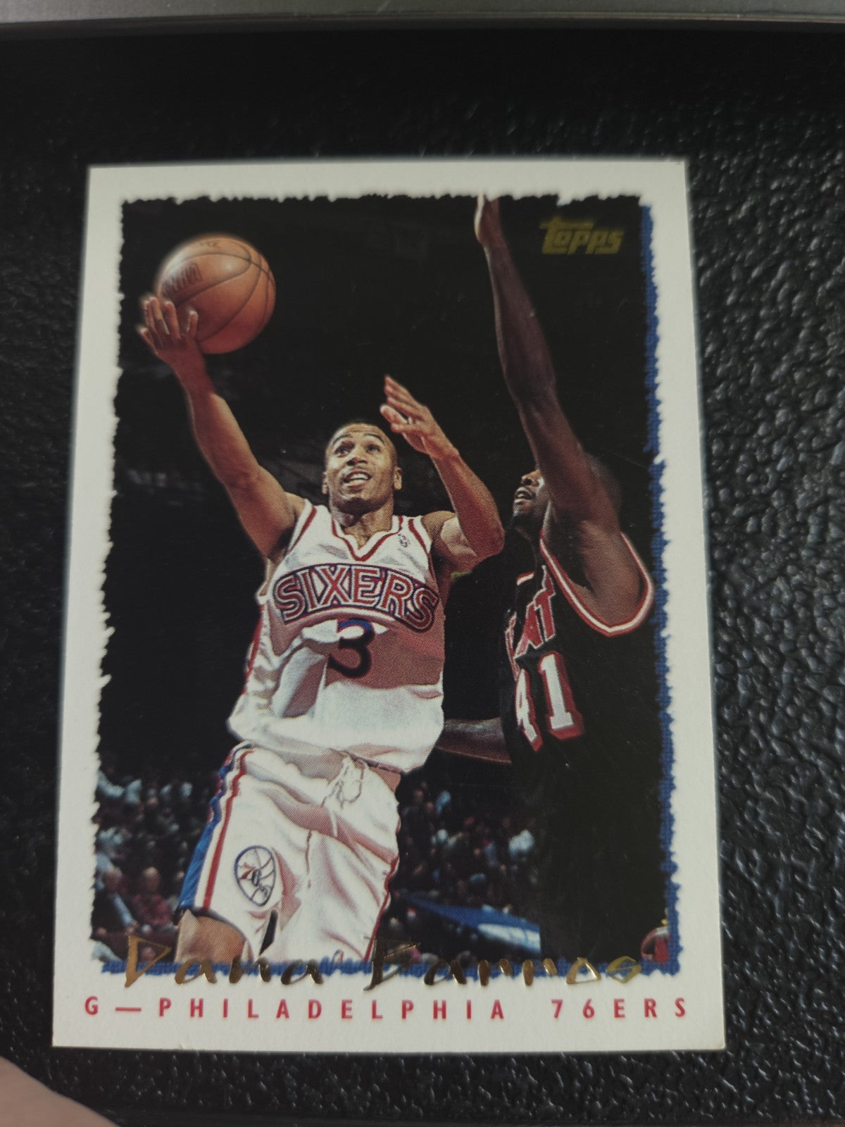 NBA - Dana Barros - 1994-95 Topps -  #263 - Philadelphia 76ers - NM