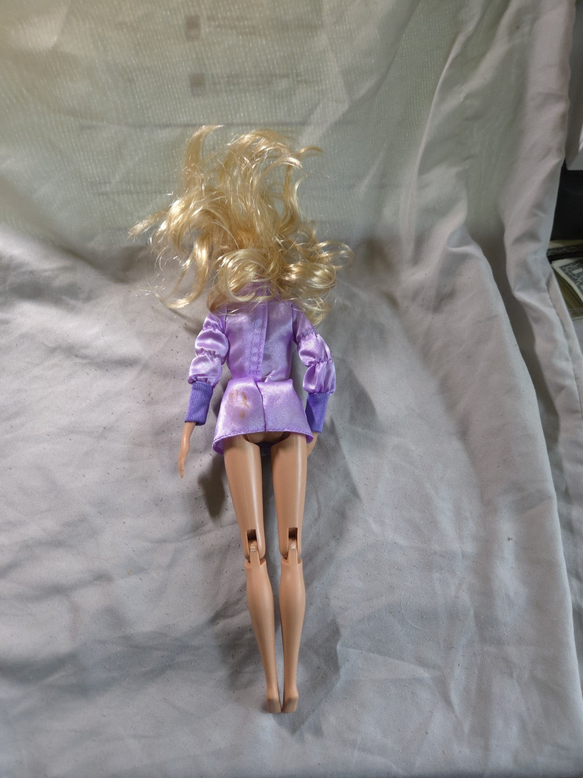 Barbie I Can Be Arctic Rescue Doll in her original purple jacket (No Pants)